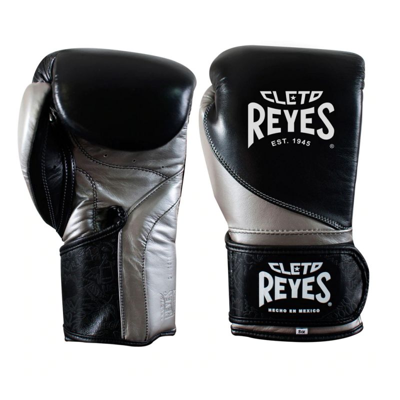 Cleto Reyes Boxhandschuhe High Precision, schwarz-grau