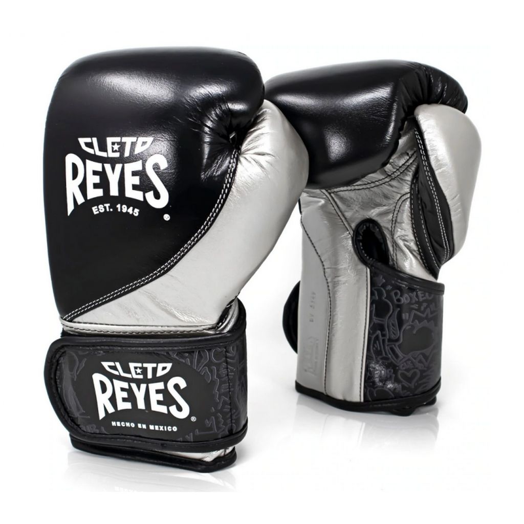 Cleto Reyes Boxhandschuhe High Precision, schwarz-grau
