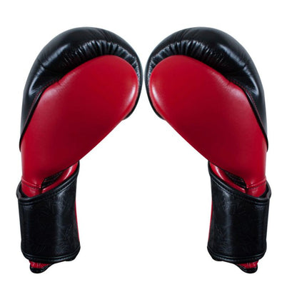 Cleto Reyes Boxhandschuhe High Precision, schwarz-rot