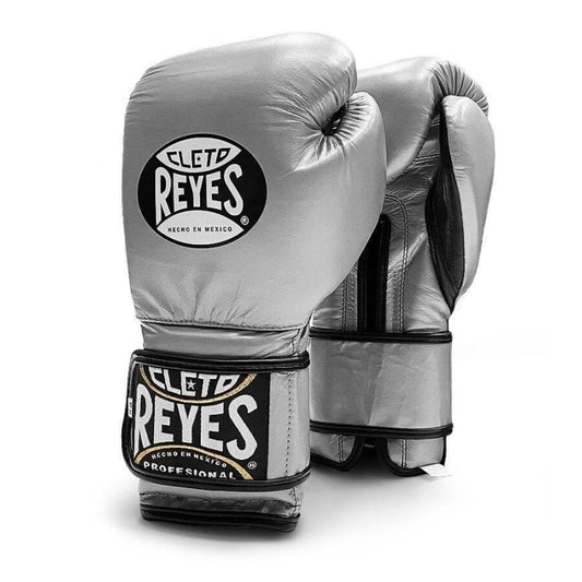 Cleto Reyes Boxhandschuhe Redesign Leather, silber