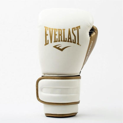 Everlast Boxhandschuhe Powerlock 2R Training, weiss-gold