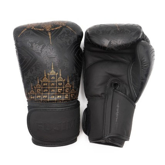 FUJIMAE Boxhandschuhe Sakyant 2 Leather, schwarz