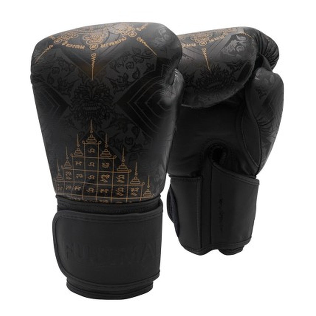 FUJIMAE Boxhandschuhe Sakyant 2 Leather, schwarz