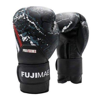 FUJIMAE Boxhandschuhe Proseries 2.1 Primeskin, schwarz