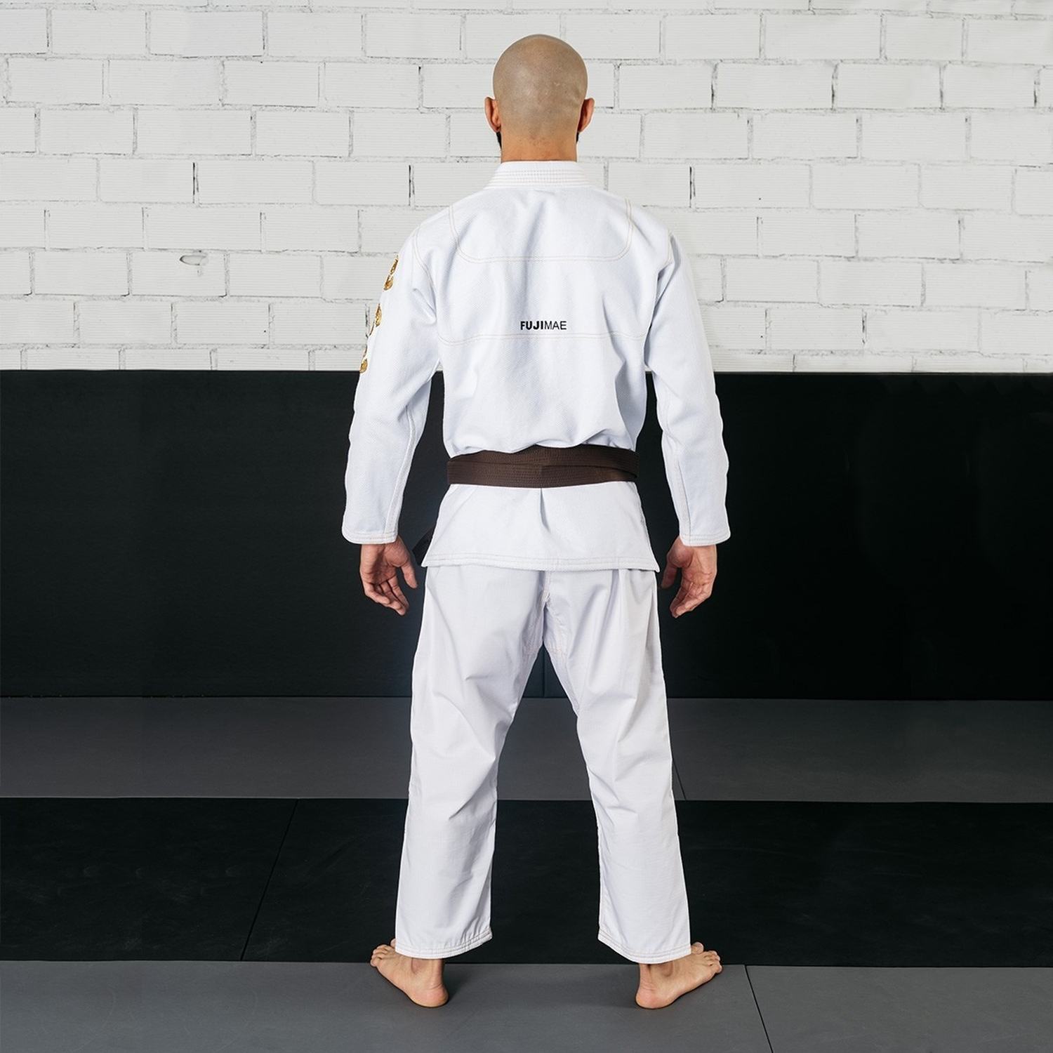 FUJIMAE BJJ Gi Shaka 21 QS, weiss-gold