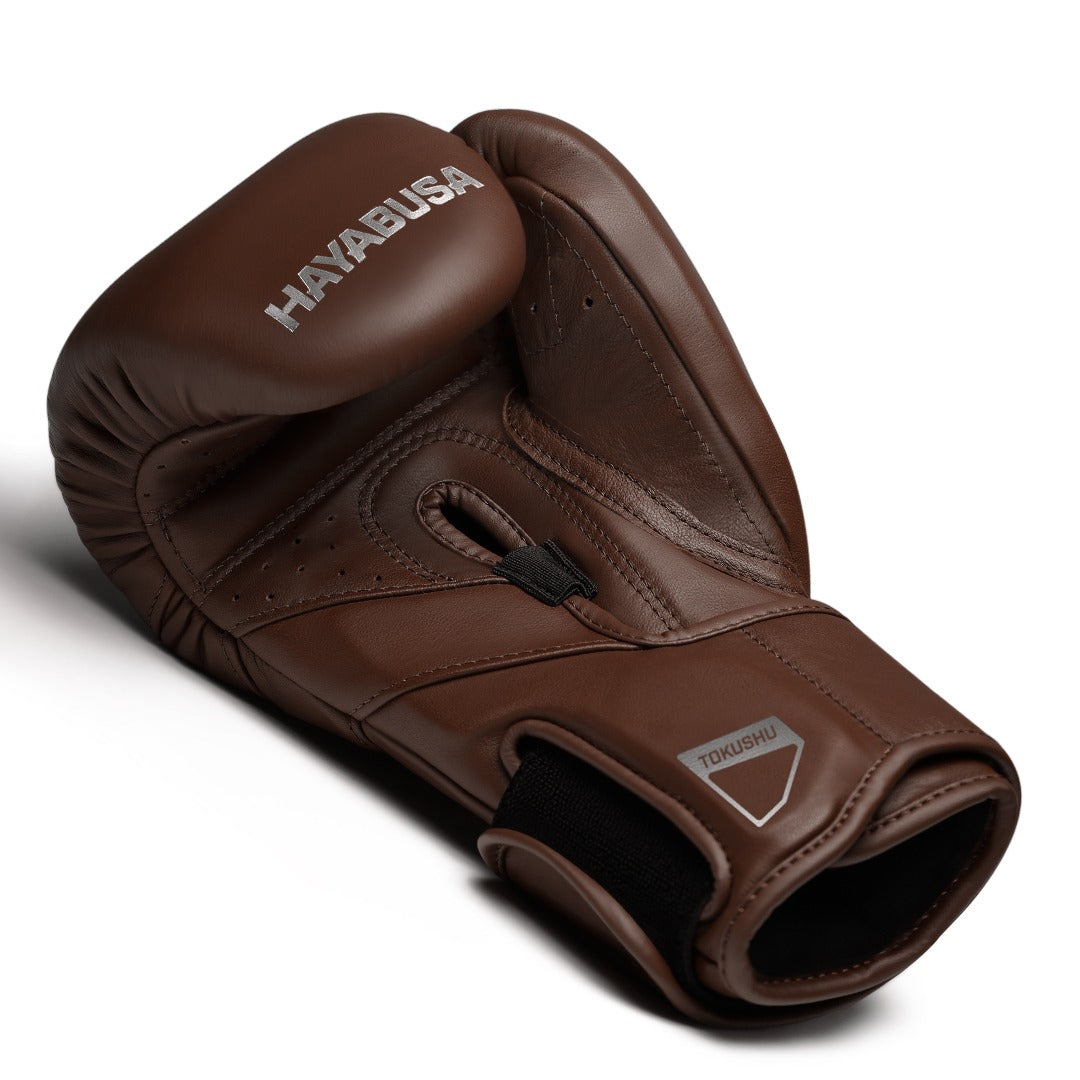 Hayabusa Boxhandschuhe T3 Kanpeki, braun