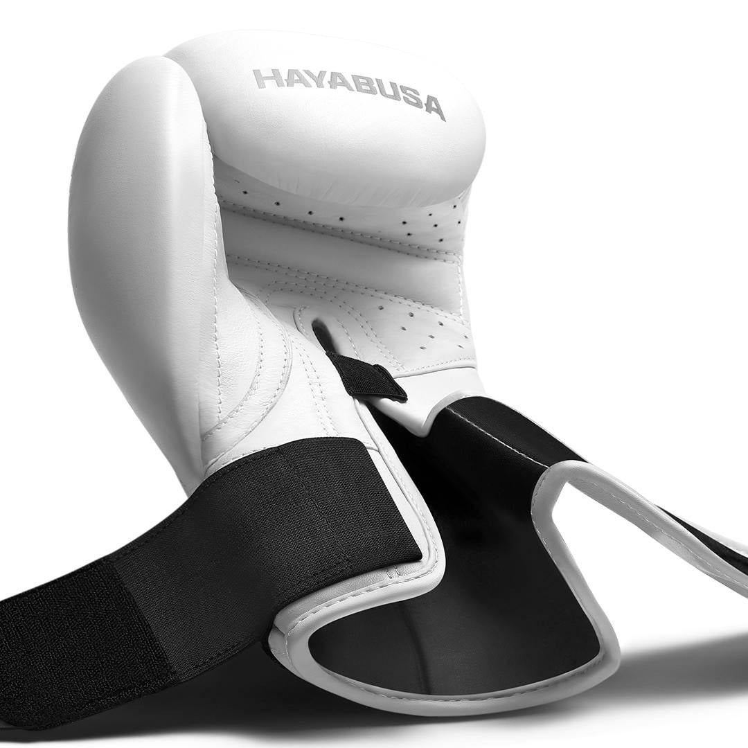 Hayabusa Boxhandschuhe T3 Kanpeki, weiss