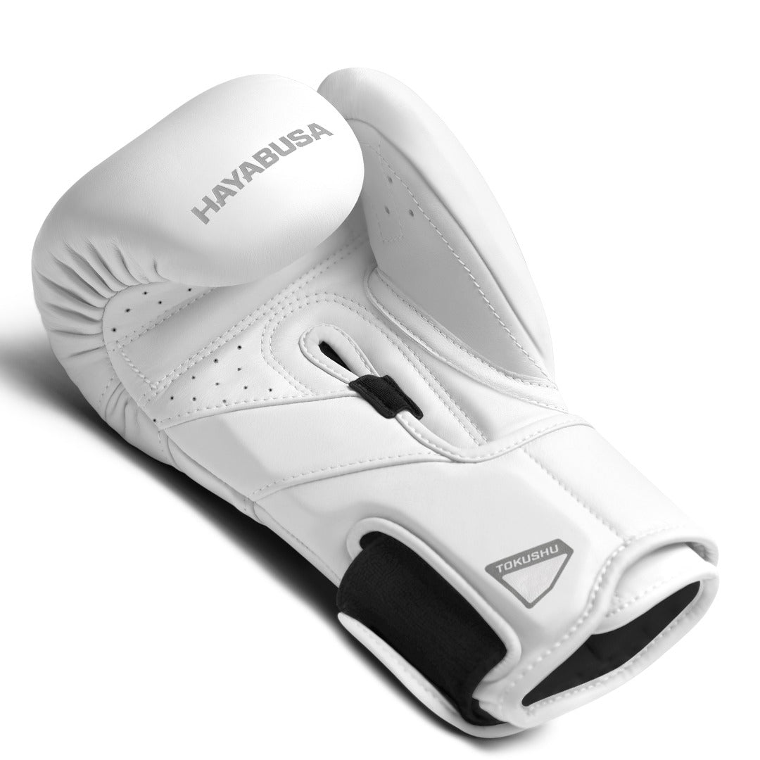 Hayabusa Boxhandschuhe T3 Kanpeki, weiss