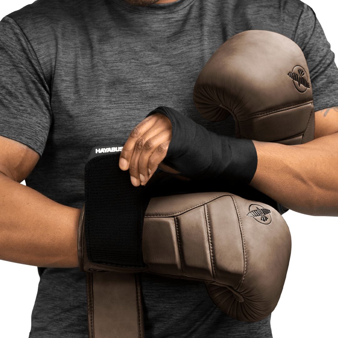 Hayabusa Boxhandschuhe T3 LX, braun