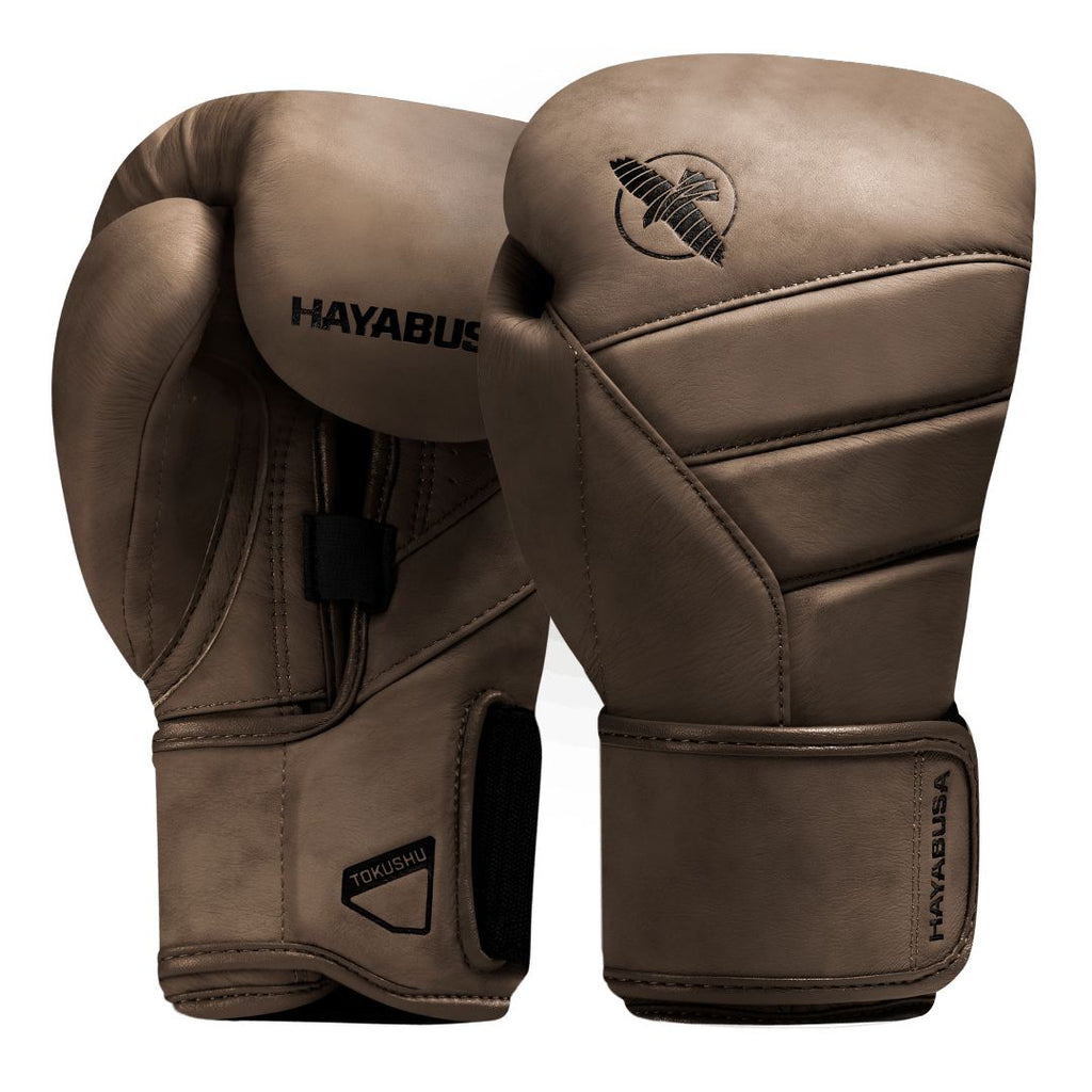 Hayabusa Boxhandschuhe T3 LX, braun