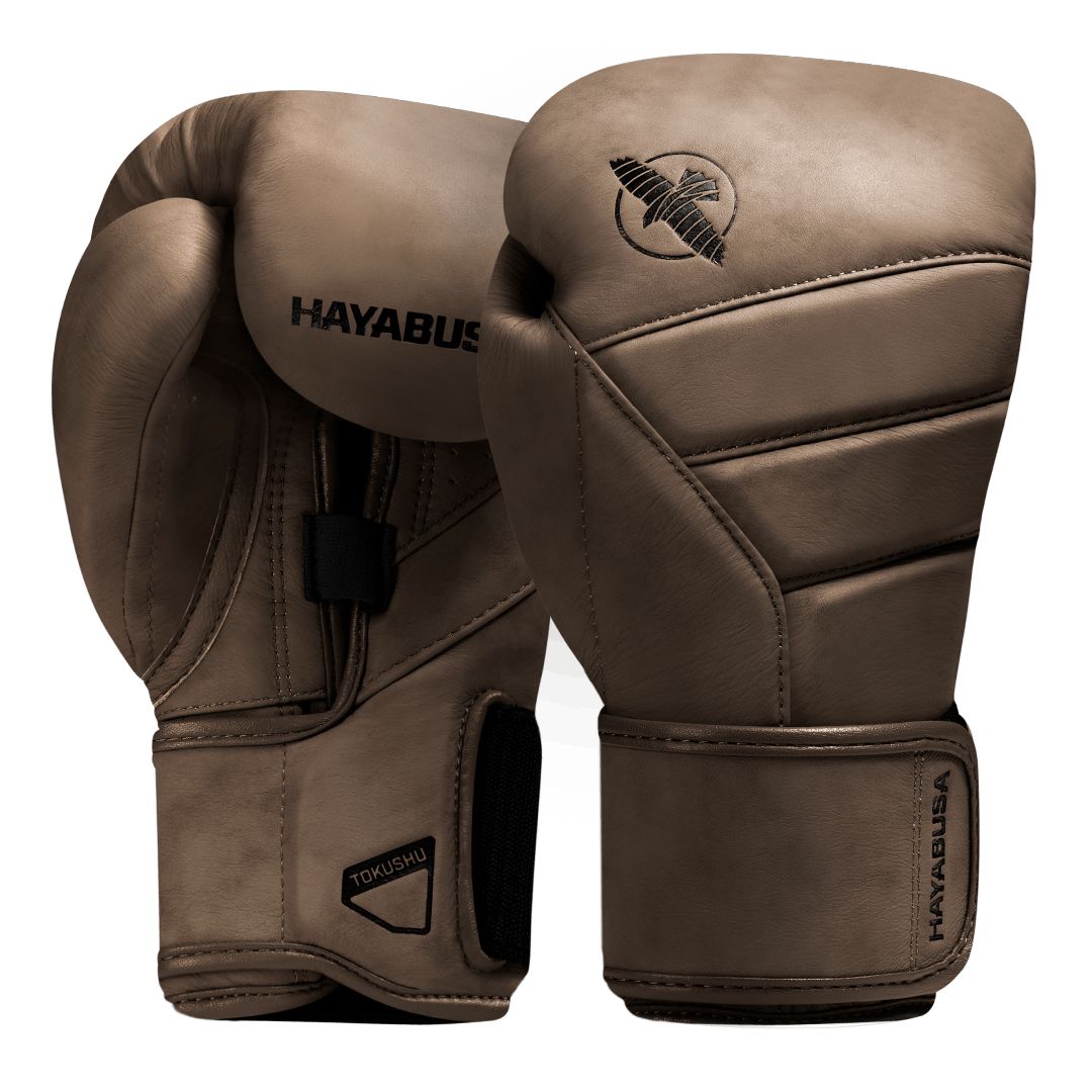 Hayabusa Boxhandschuhe T3 LX, braun
