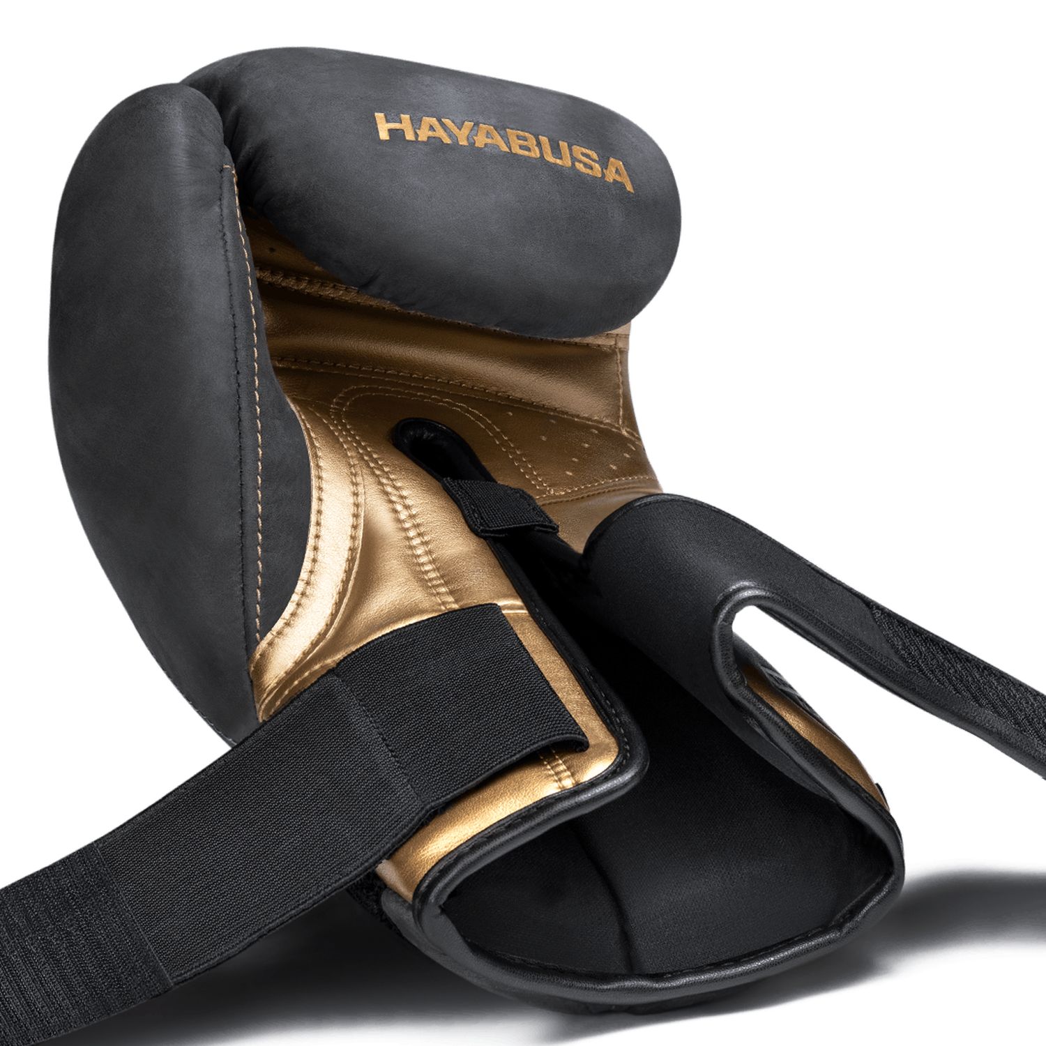 Hayabusa Boxhandschuhe T3 LX, vulkan-grau-gold