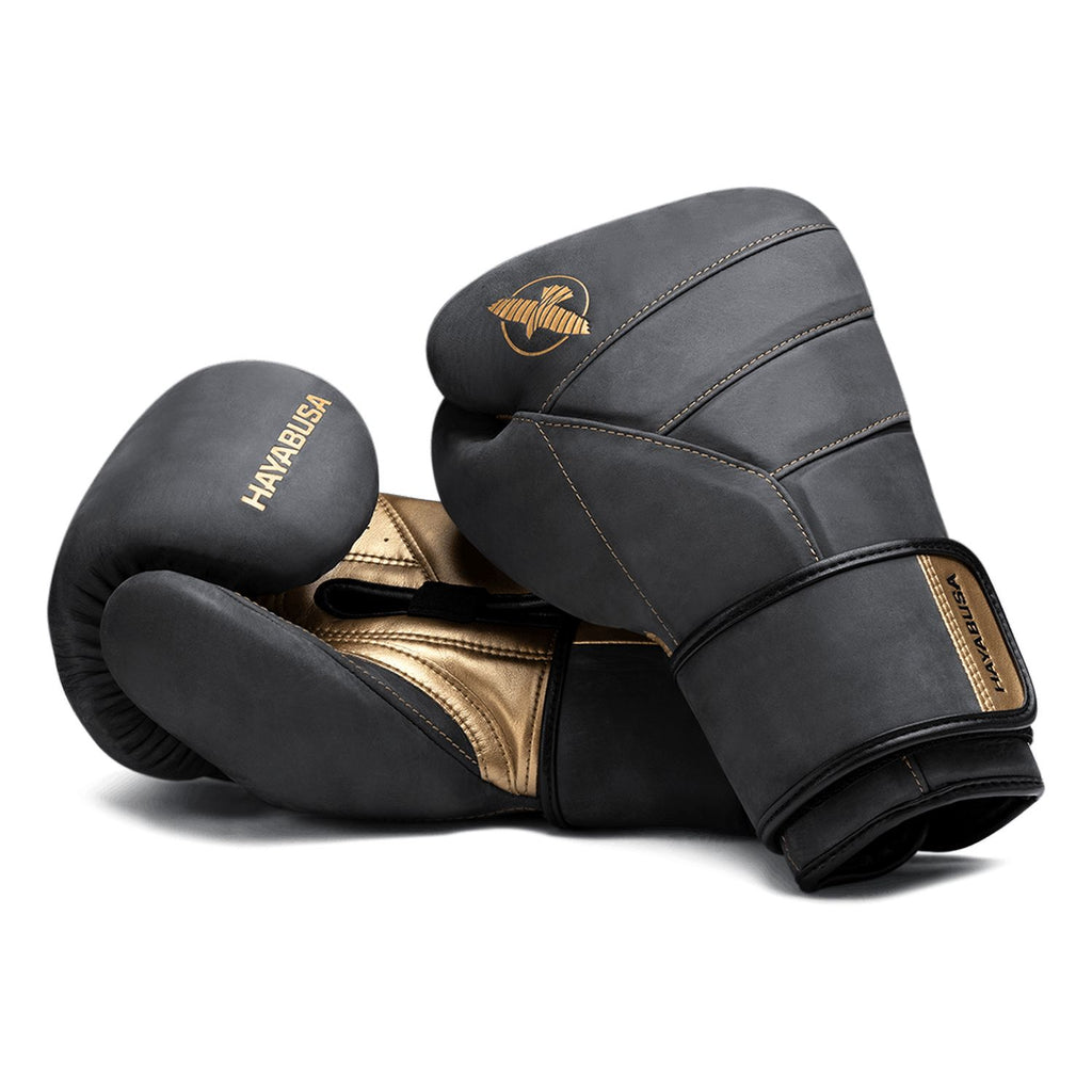 Hayabusa Boxhandschuhe T3 LX, vulkan-grau-gold