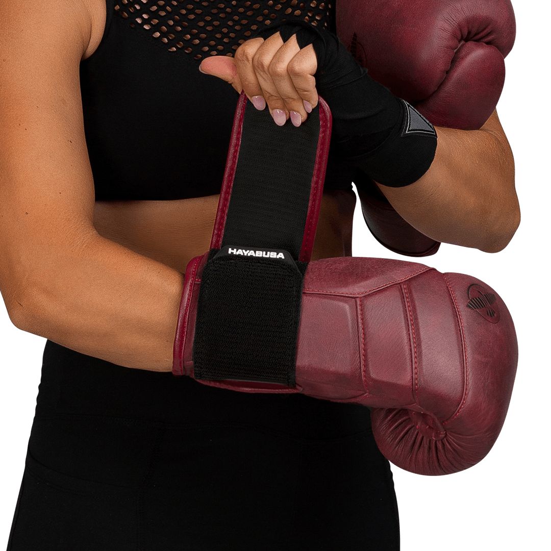 Hayabusa Boxhandschuhe T3 LX, weinrot