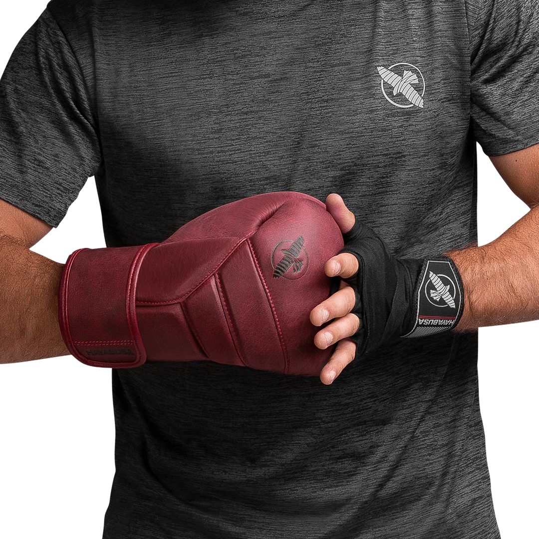 Hayabusa Boxhandschuhe T3 LX, weinrot