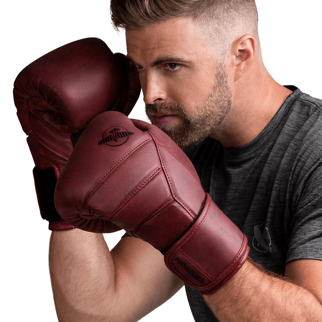 Hayabusa Boxhandschuhe T3 LX, weinrot