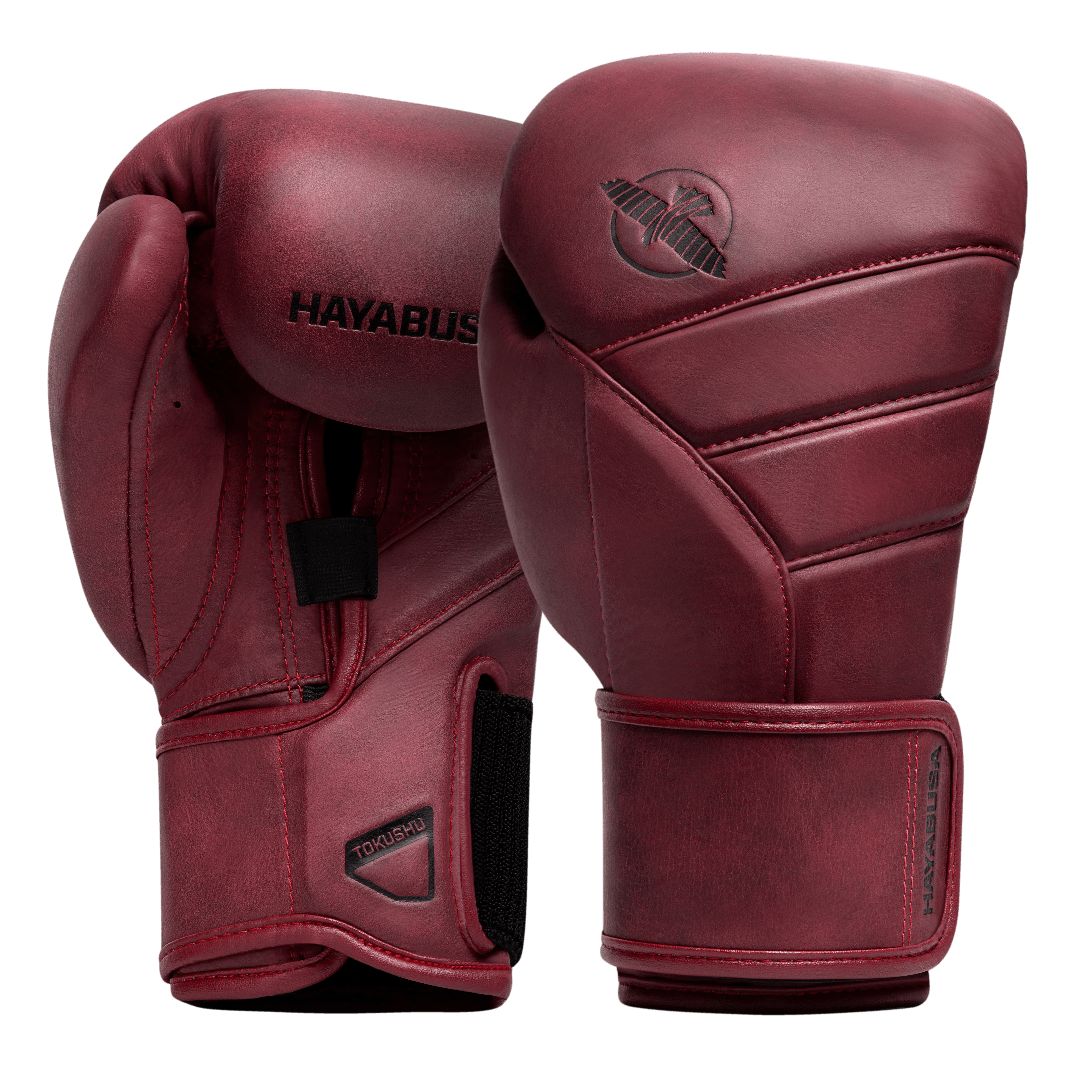 Hayabusa Boxhandschuhe T3 LX, weinrot