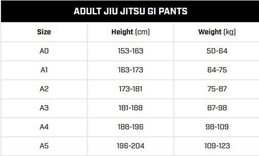 Hayabusa BJJ Gi Lightweight, blau