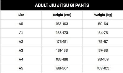Hayabusa BJJ Gi Lightweight, blau