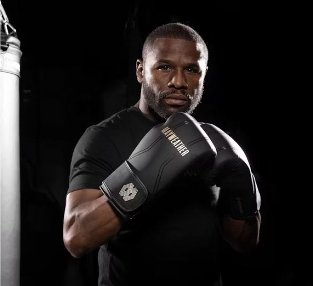 Hayabusa Boxhandschuhe Mayweather Contender, schwarz-gold