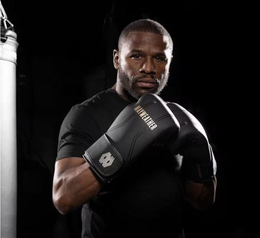 Hayabusa Boxhandschuhe Mayweather Contender, schwarz-gold