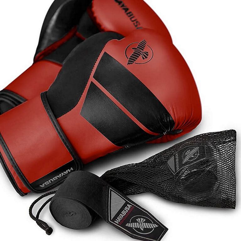Hayabusa Boxhandschuhe S4, rot