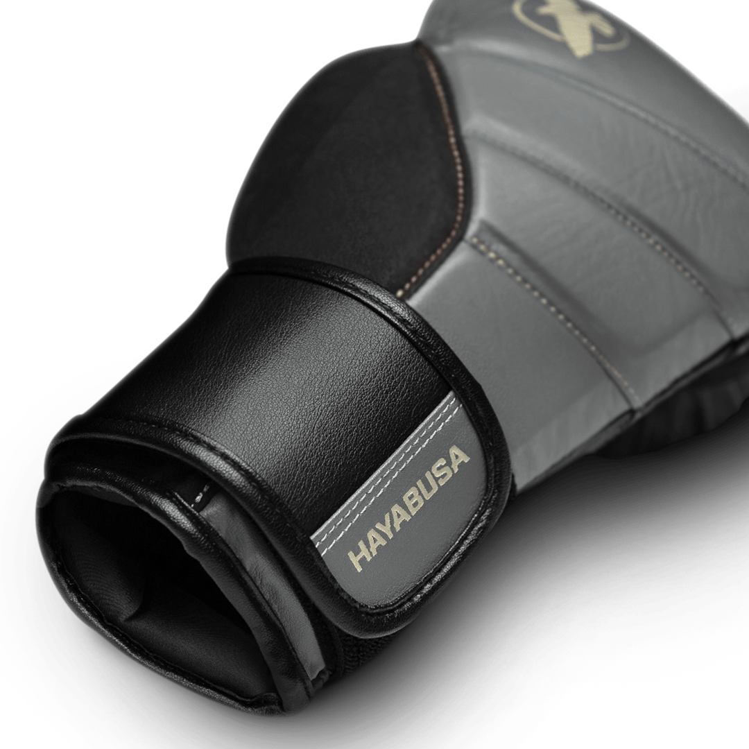 Hayabusa Boxhandschuhe T3, dunkelgrau-schwarz