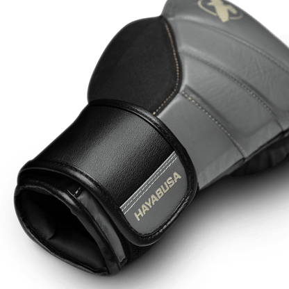 Hayabusa Boxhandschuhe T3, dunkelgrau-schwarz