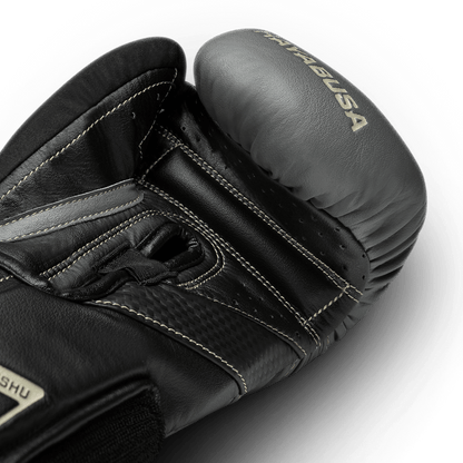 Hayabusa Boxhandschuhe T3, dunkelgrau-schwarz