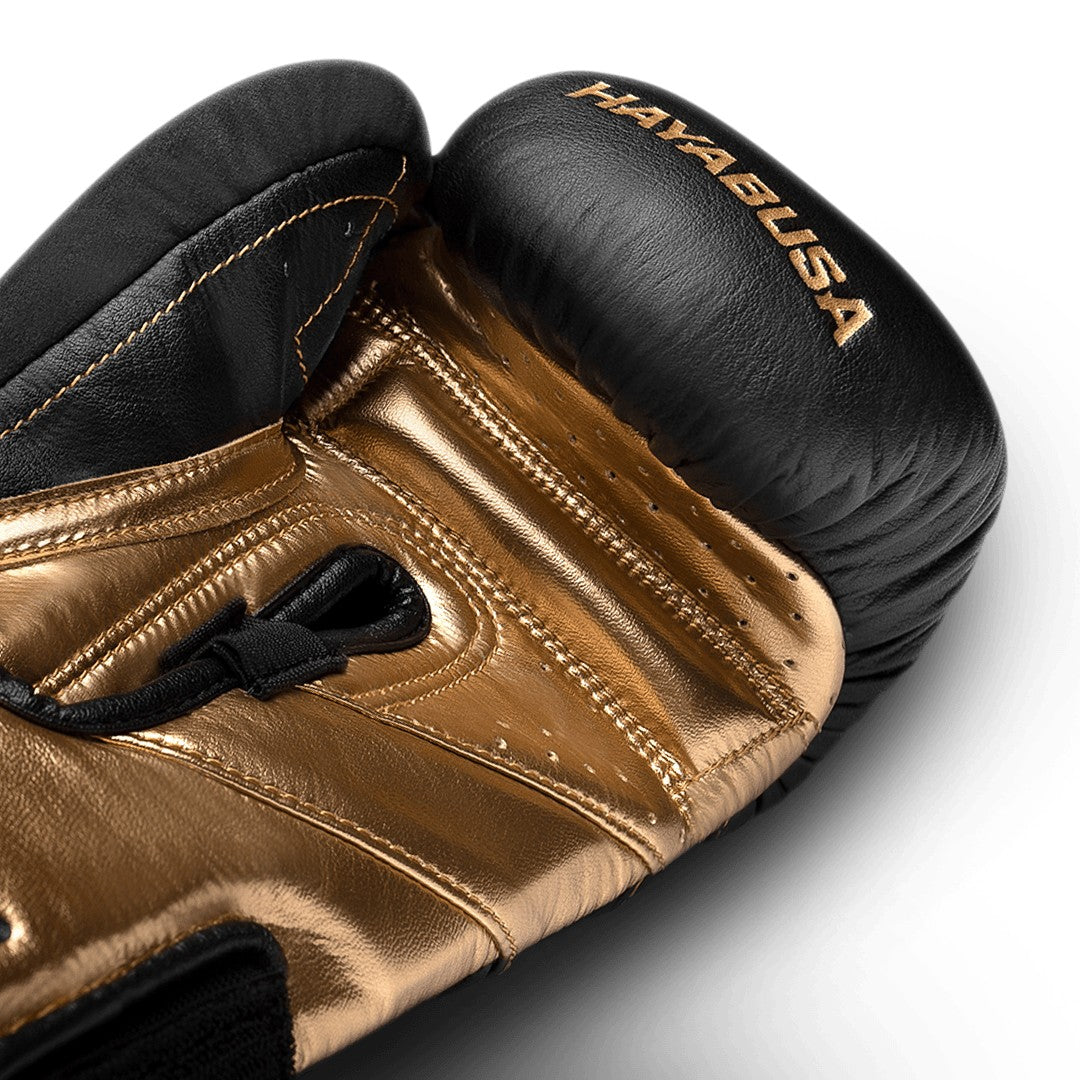 Hayabusa Boxhandschuhe T3, schwarz-gold