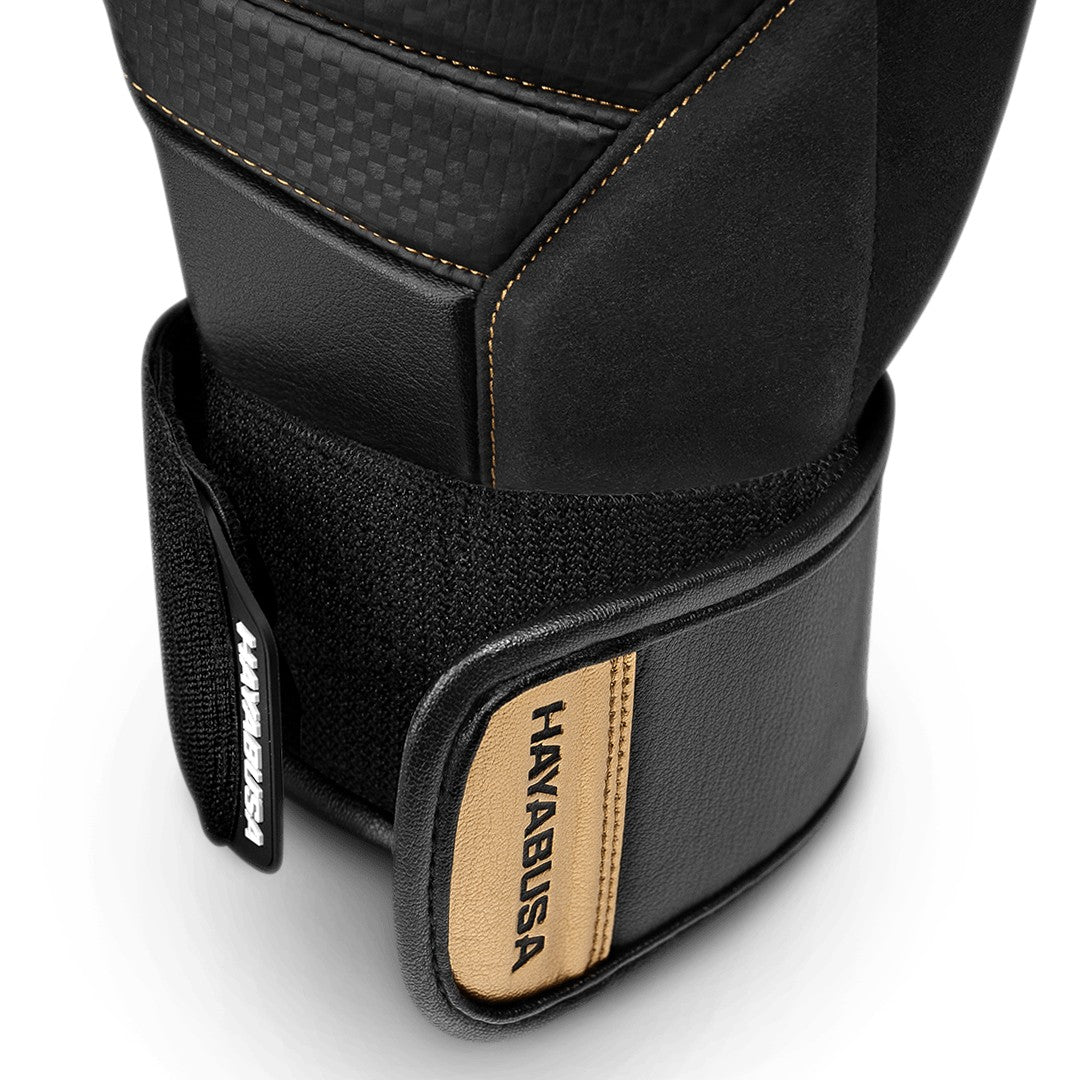 Hayabusa Boxhandschuhe T3, schwarz-gold