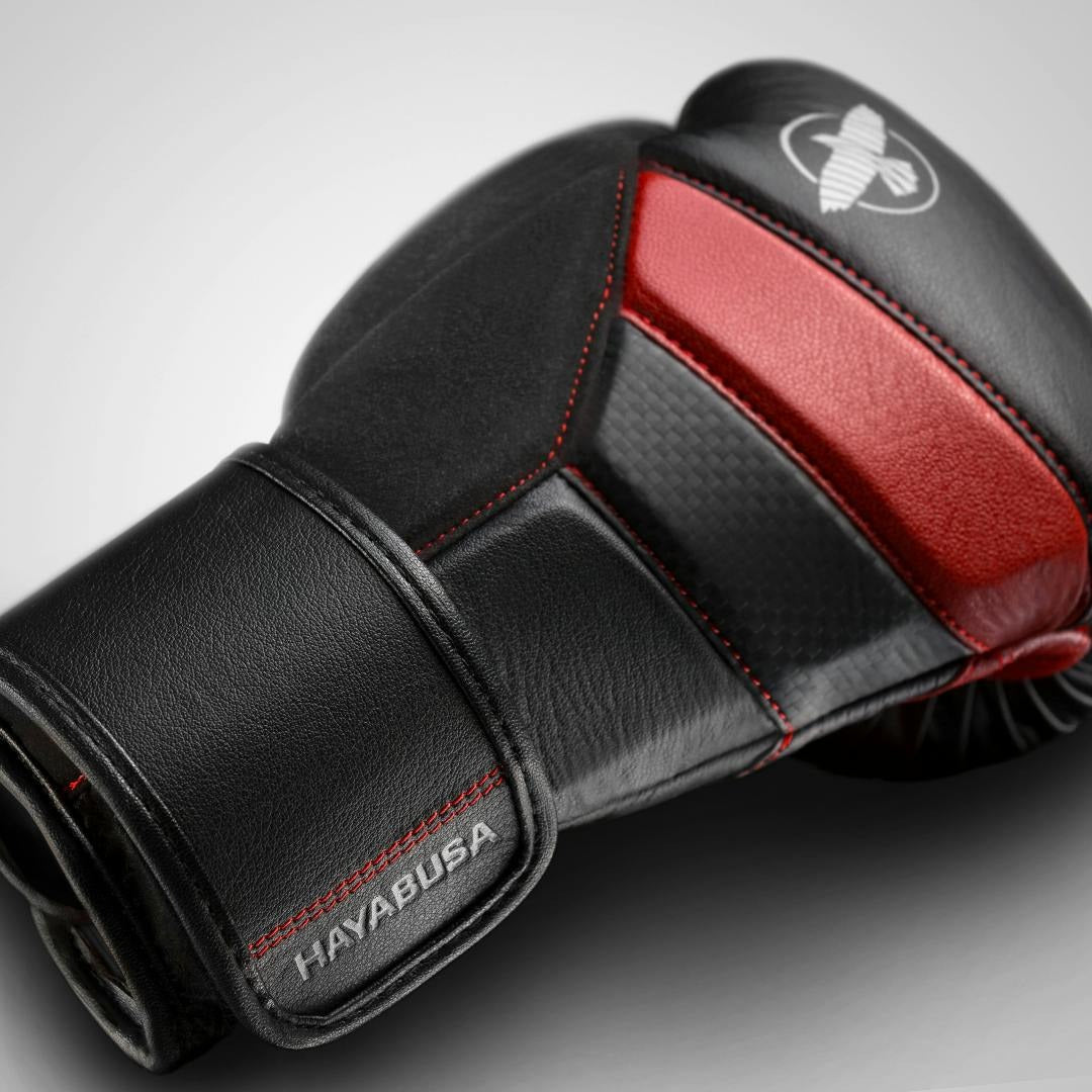 Hayabusa Boxhandschuhe T3, schwarz-rot