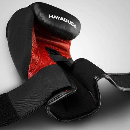 Hayabusa Boxhandschuhe T3, schwarz-rot