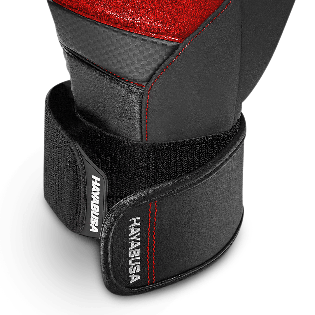 Hayabusa Boxhandschuhe T3, schwarz-rot