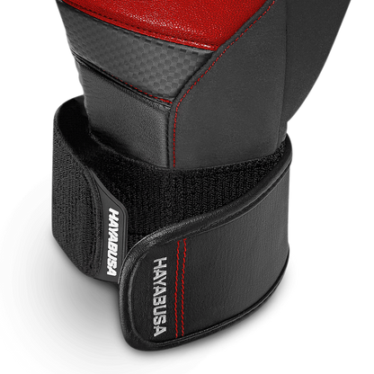 Hayabusa Boxhandschuhe T3, schwarz-rot