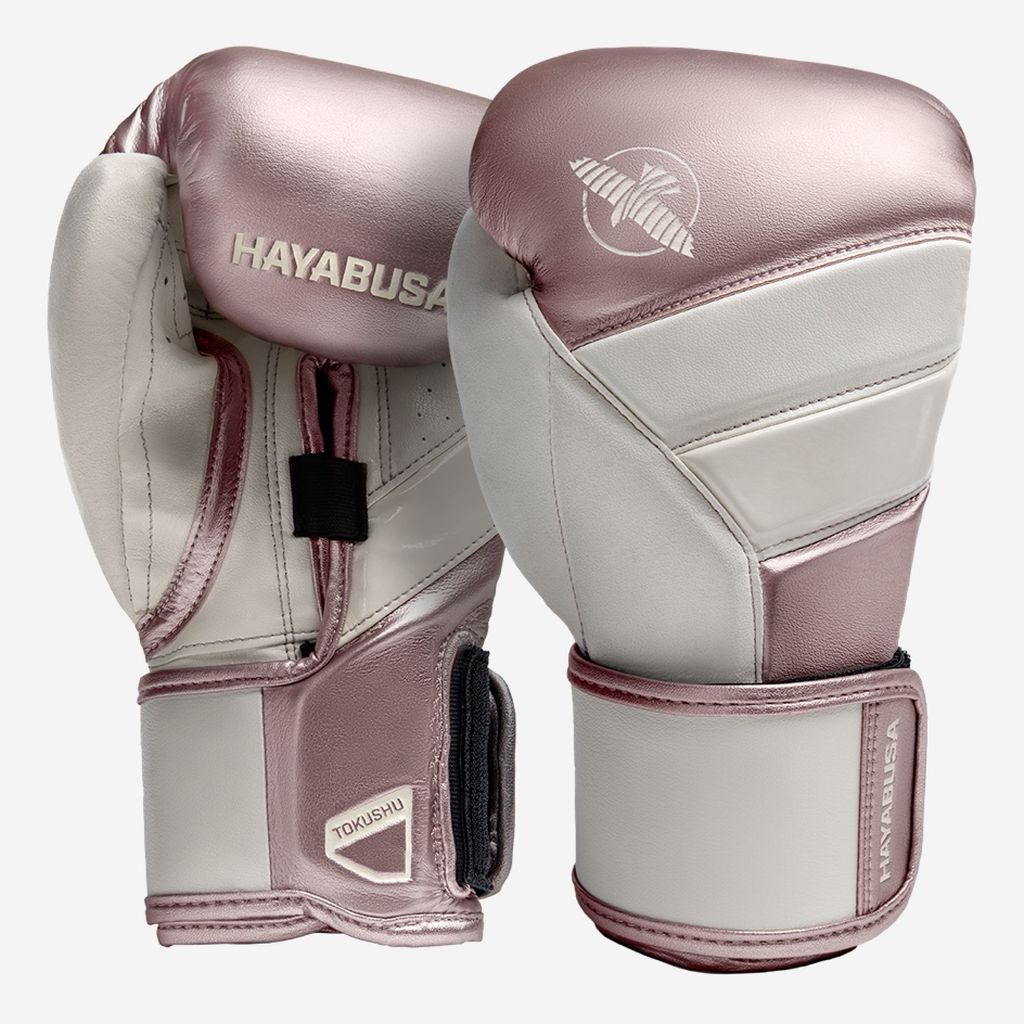 Hayabusa Boxhandschuhe T3, rosa-weiss