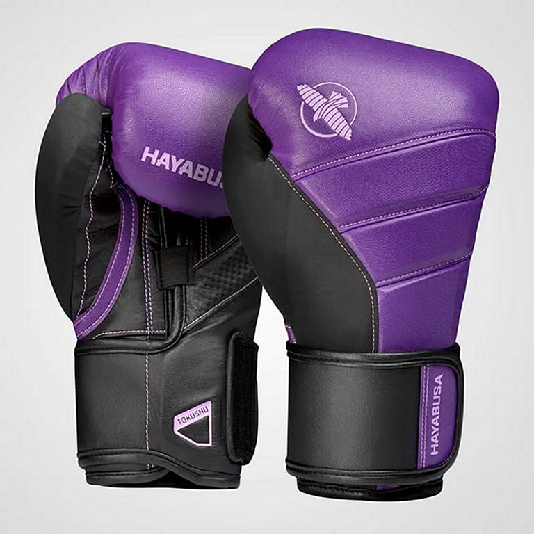 Hayabusa Boxhandschuhe T3, lila-schwarz