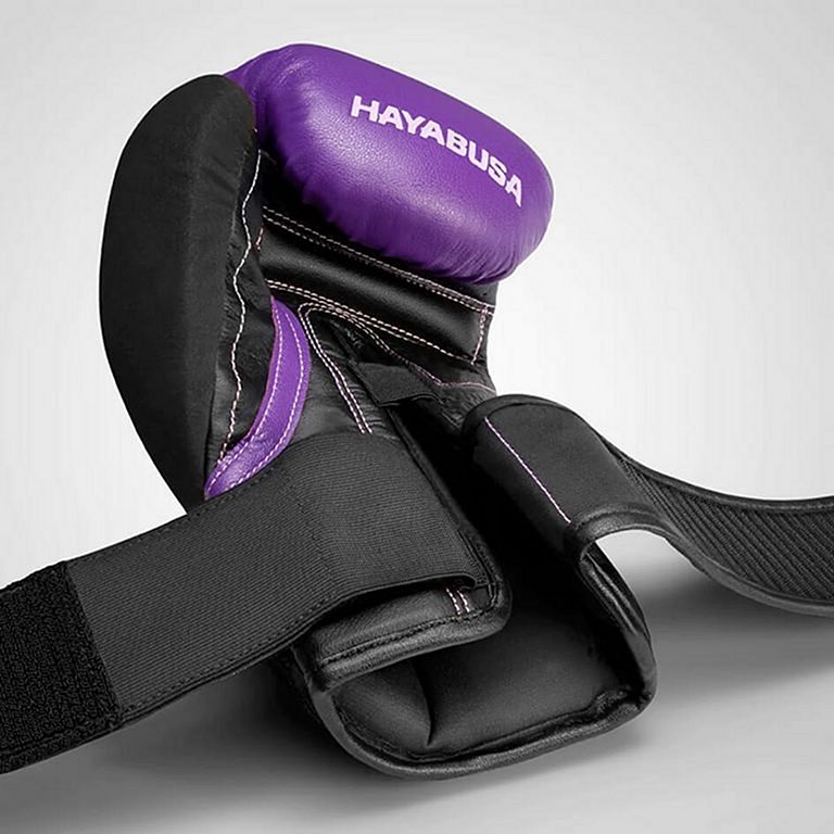 Hayabusa Boxhandschuhe T3, lila-schwarz