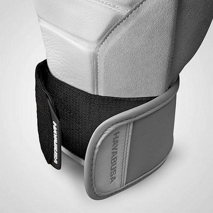 Hayabusa Boxhandschuhe T3, weiss-grau