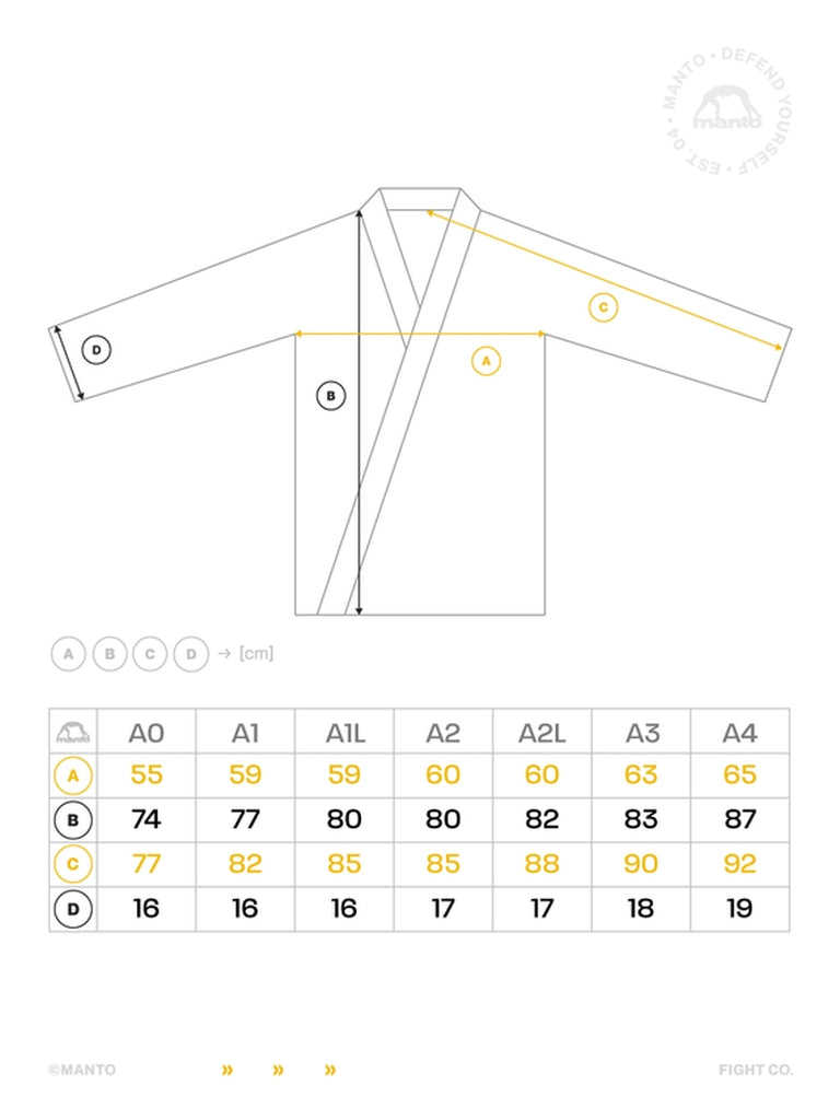 MANTO BJJ Gi X5, schwarz-lila