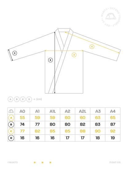 MANTO BJJ Gi X5, schwarz-lila