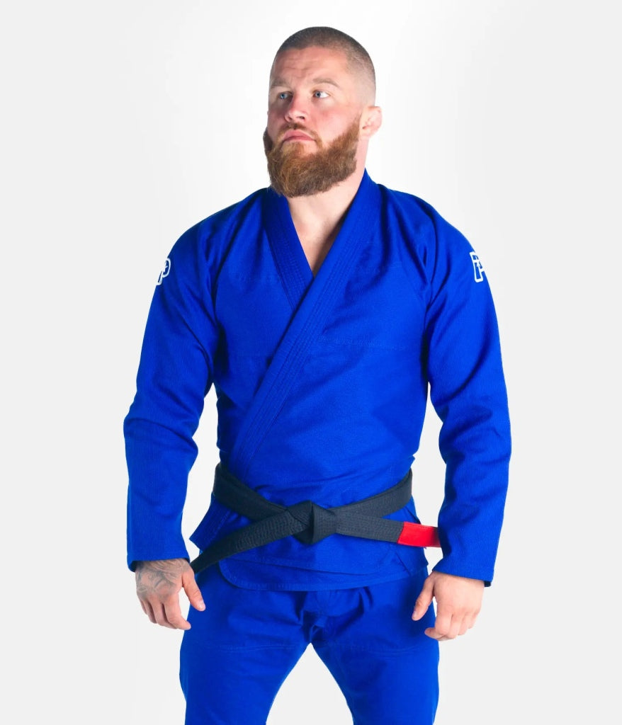 Progress Jiu Jitsu BJJ Gi The Academy, blau