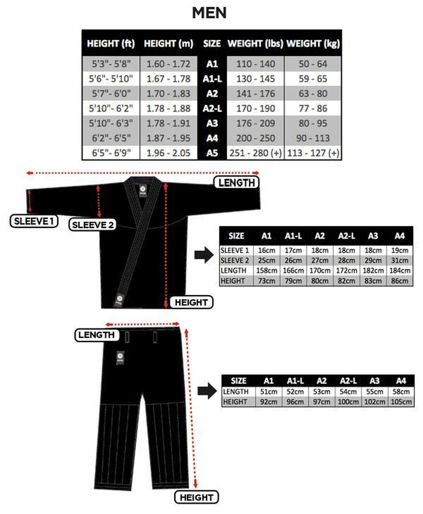 Atama BJJ Gi Mundial 10, schwarz