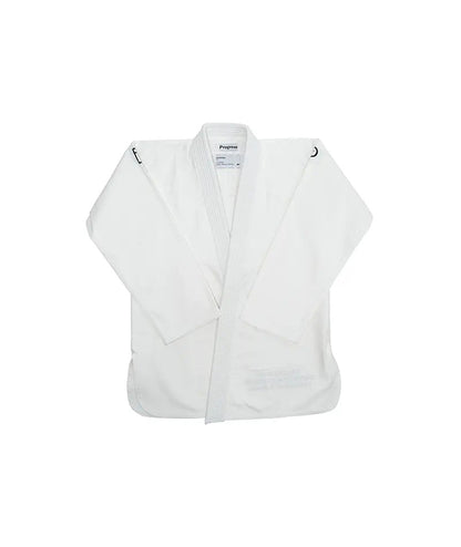 Progress Jiu Jitsu BJJ Gi The Academy, weiss