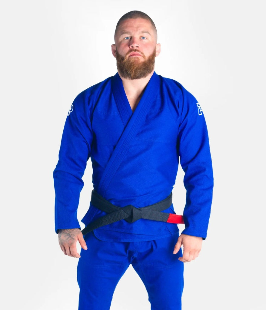 Progress Jiu Jitsu BJJ Gi The Academy, blau