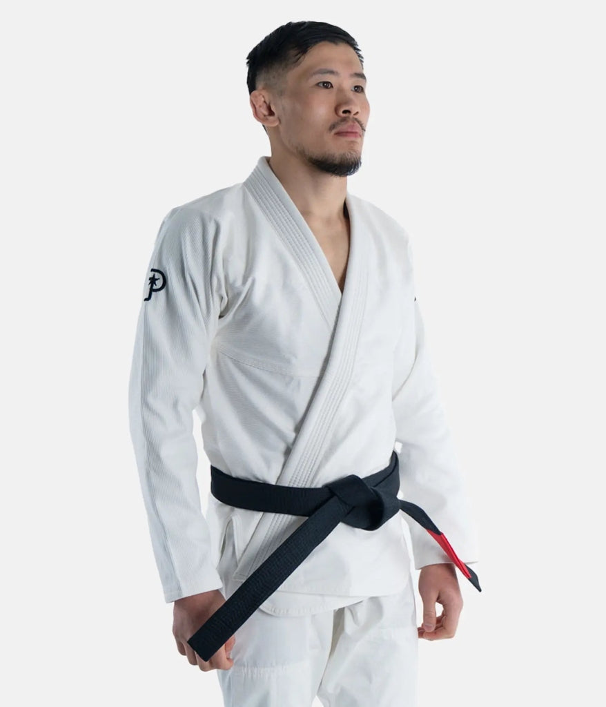 Progress Jiu Jitsu BJJ Gi The Academy, weiss