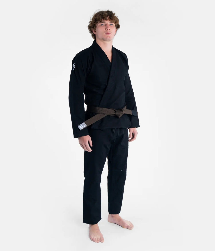 Progress Jiu Jitsu BJJ Gi The Academy, schwarz