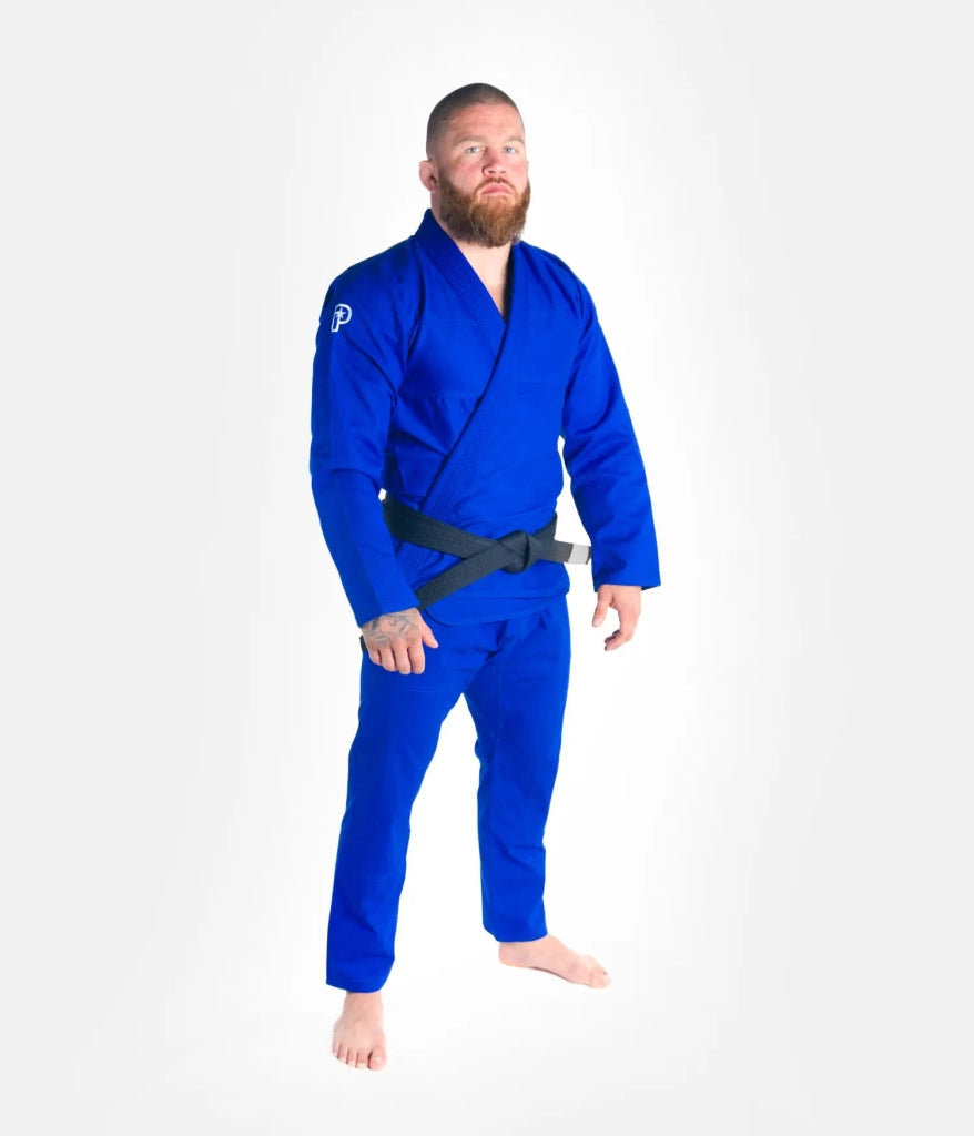 Progress Jiu Jitsu BJJ Gi The Academy, blau