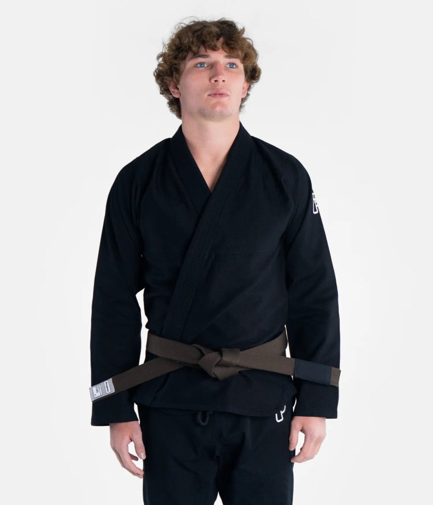 Progress Jiu Jitsu BJJ Gi The Academy, schwarz