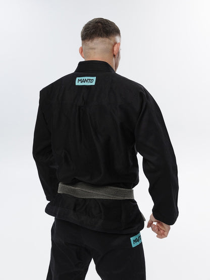 MANTO BJJ Gi X5, schwarz-hellblau